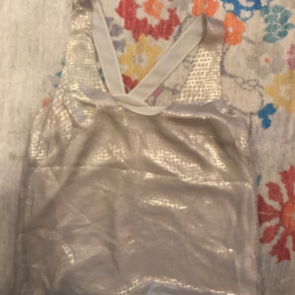 Joie gold tank top